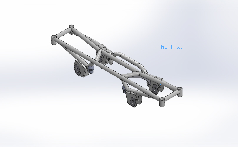 Berceau Arrière Impreza (Version Circuit Ajustable)